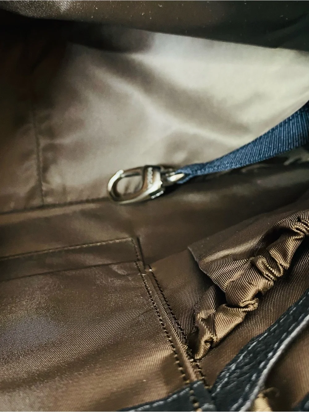 Bosca Tribeca Black Leather Messenger Bag Made In Italy